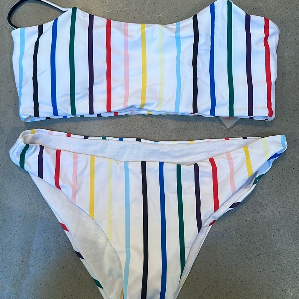 Rainbow bikini!!